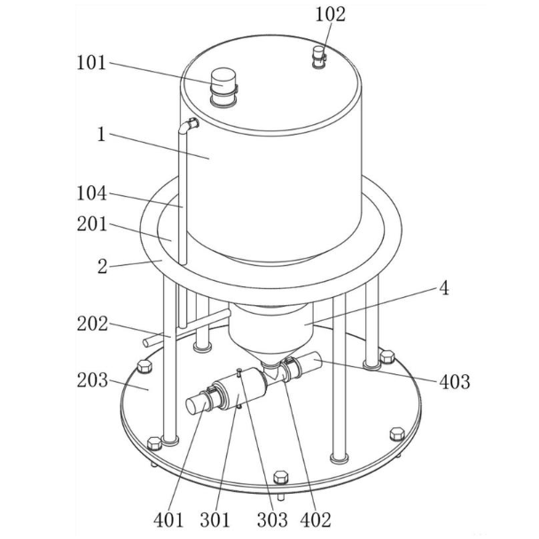 Yinchi Inochengetedza Patent yeInnovative Fluidized Silo Conveyor Pump ine Fluidization Device