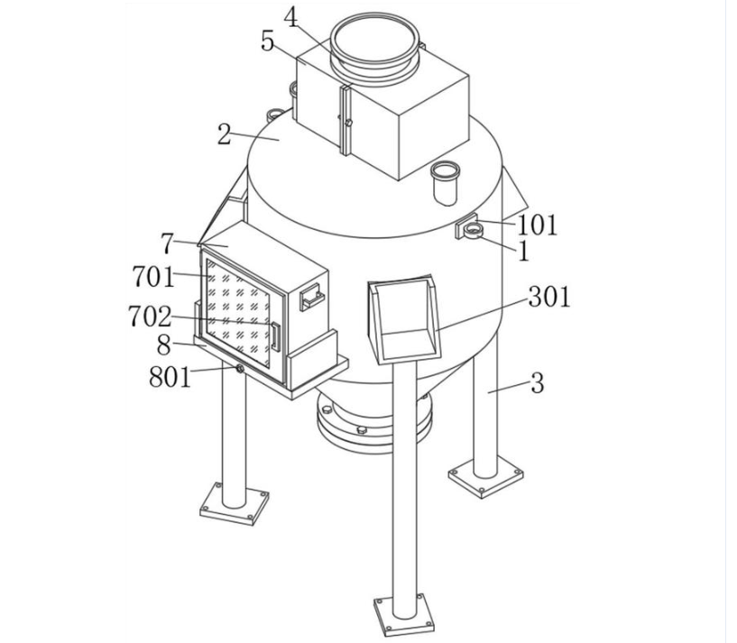 Yinchi Inochengetedza Patent yeInnovative Silo Pneumatic Conveying Pombi ine Wear-Resistant Valve