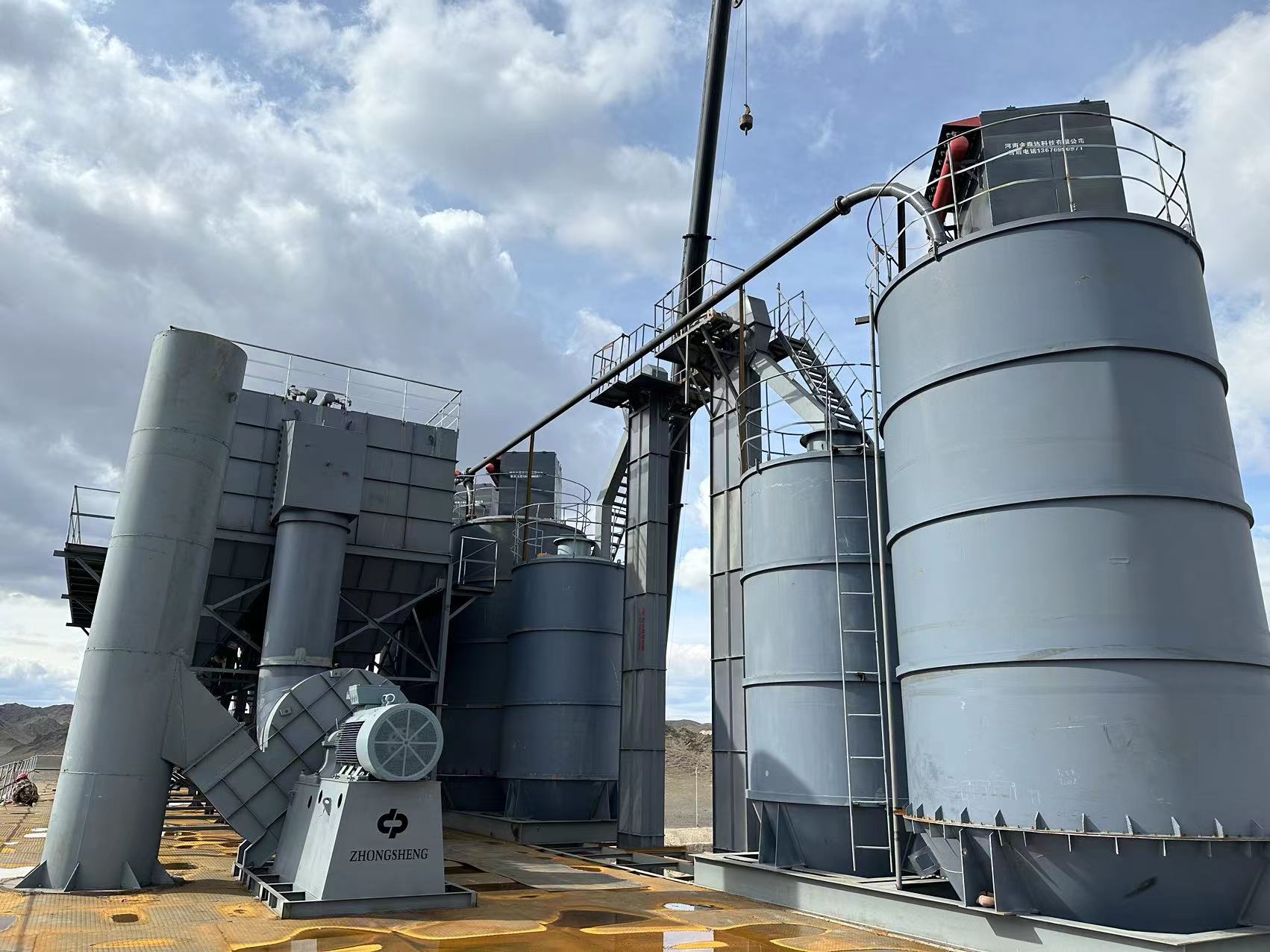 Shandong pneumatic inoburitsa system yakabudirira yakaiswa pane huru yeAsia Chemical chirimwa